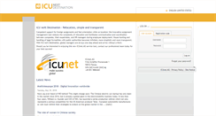 Desktop Screenshot of icunextdestination.com