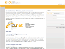 Tablet Screenshot of icunextdestination.com
